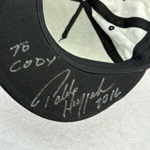 Grave‎ Digger Monster Truck Racing Signed Pablo Huffaker 2016 Strapback Hat Cap